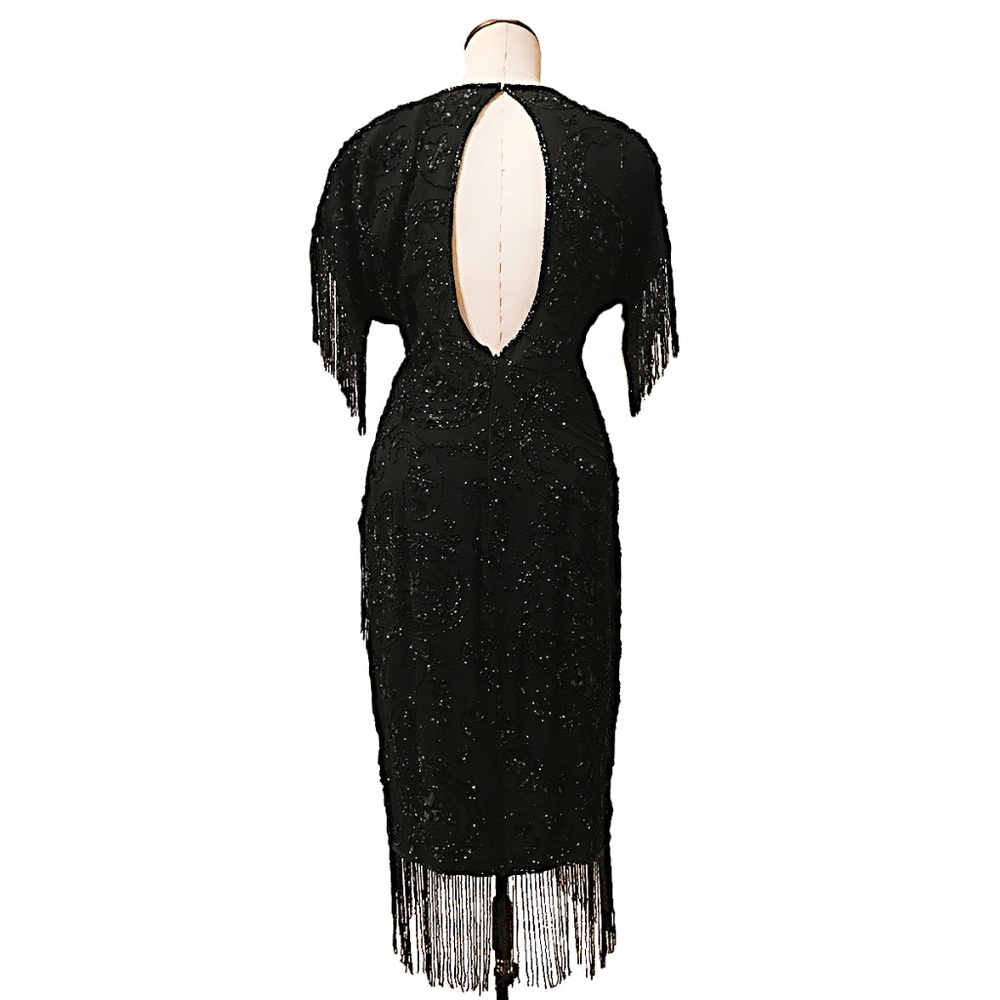 ❤️SOLD❤️VTG Stunning Beaded Party Dress - Picture 4 of 8